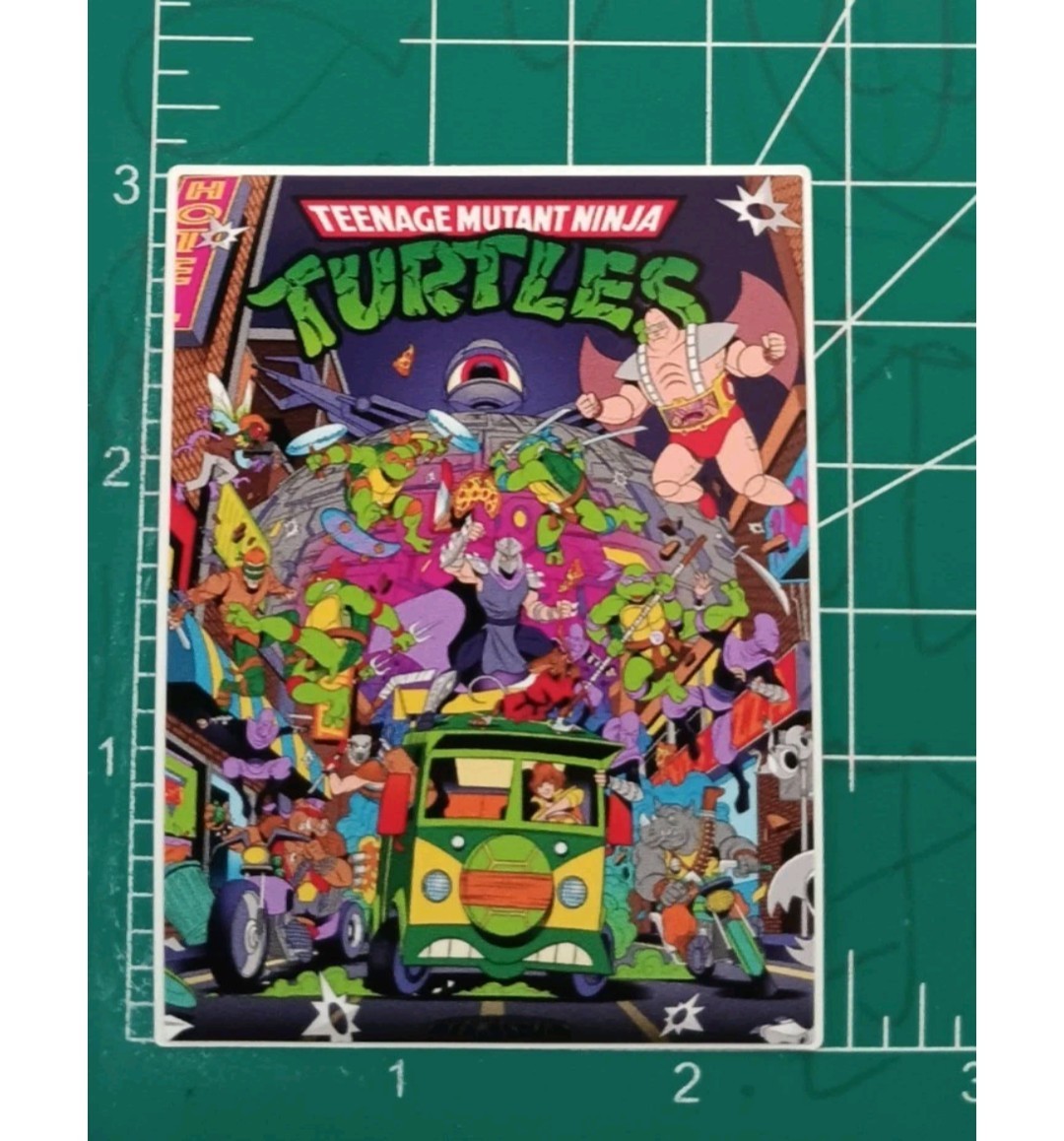 Teenage Mutant Ninja Turtles X VYNIL STICKER 3X3