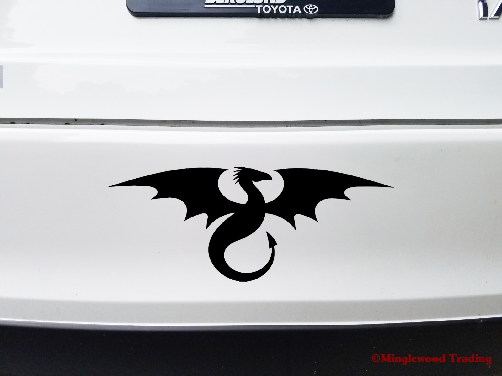 FLYING DRAGON Vinyl Decal Sticker -V3- Wyvern Medieval Fantasy Gaming