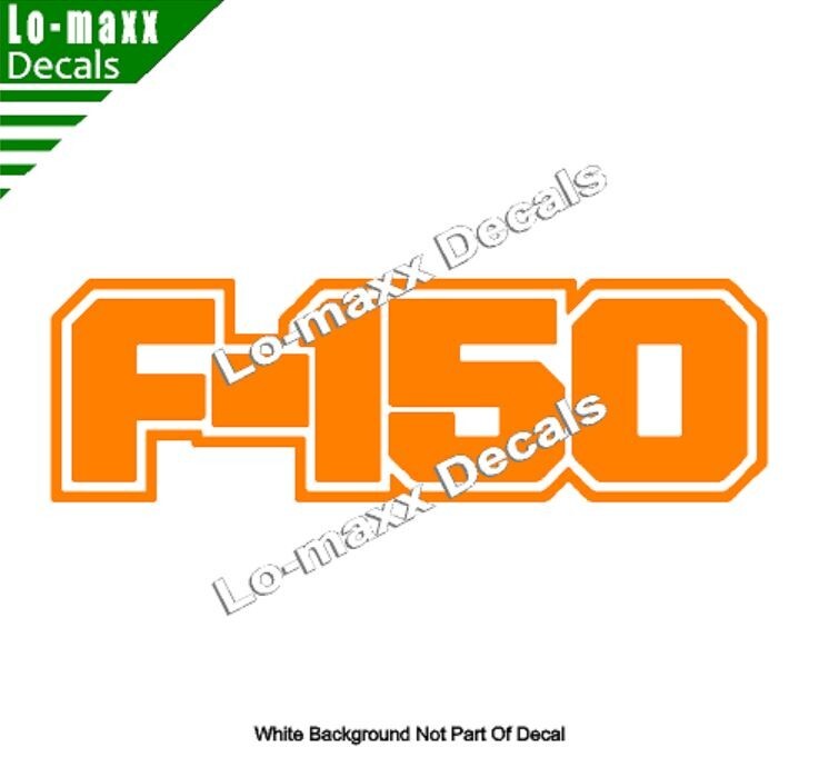 Ford F-150 Custom Lettering Graphics High Performance Die Cut Vinyl Decal