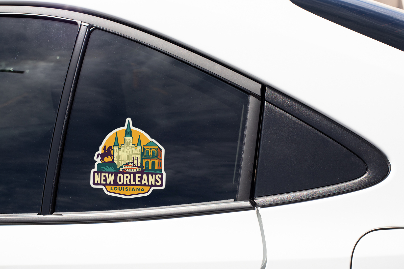 New Orleans Sticker Decal Vinyl Die-Cut City Skyline Landmark Design