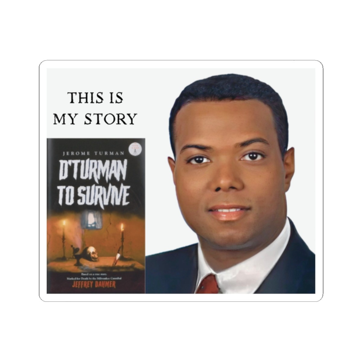True Crime Survivor Book This is My Story Kiss-Cut Stickers