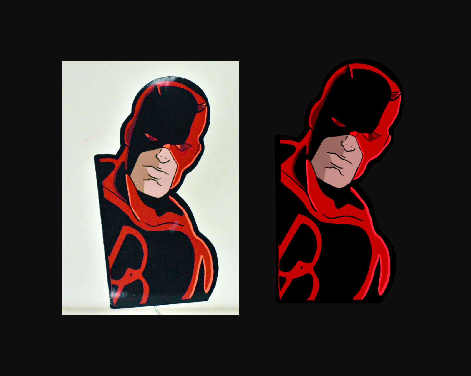 Daredevil the Animated Series Cartoon Sticker