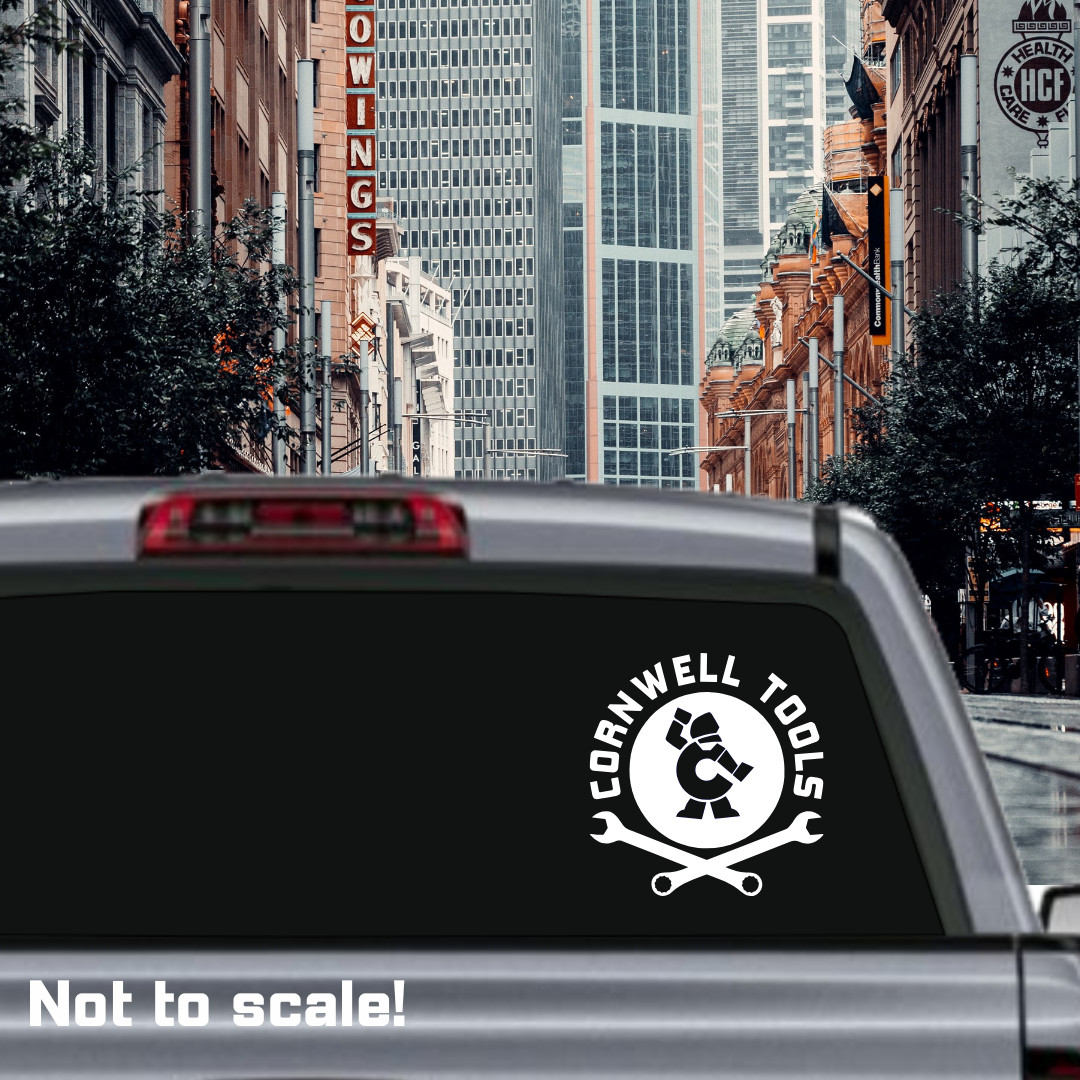 Cornwell Tools Decal – Tool Box, Truck, laptop,Window, Garage, Gift, Mechanic