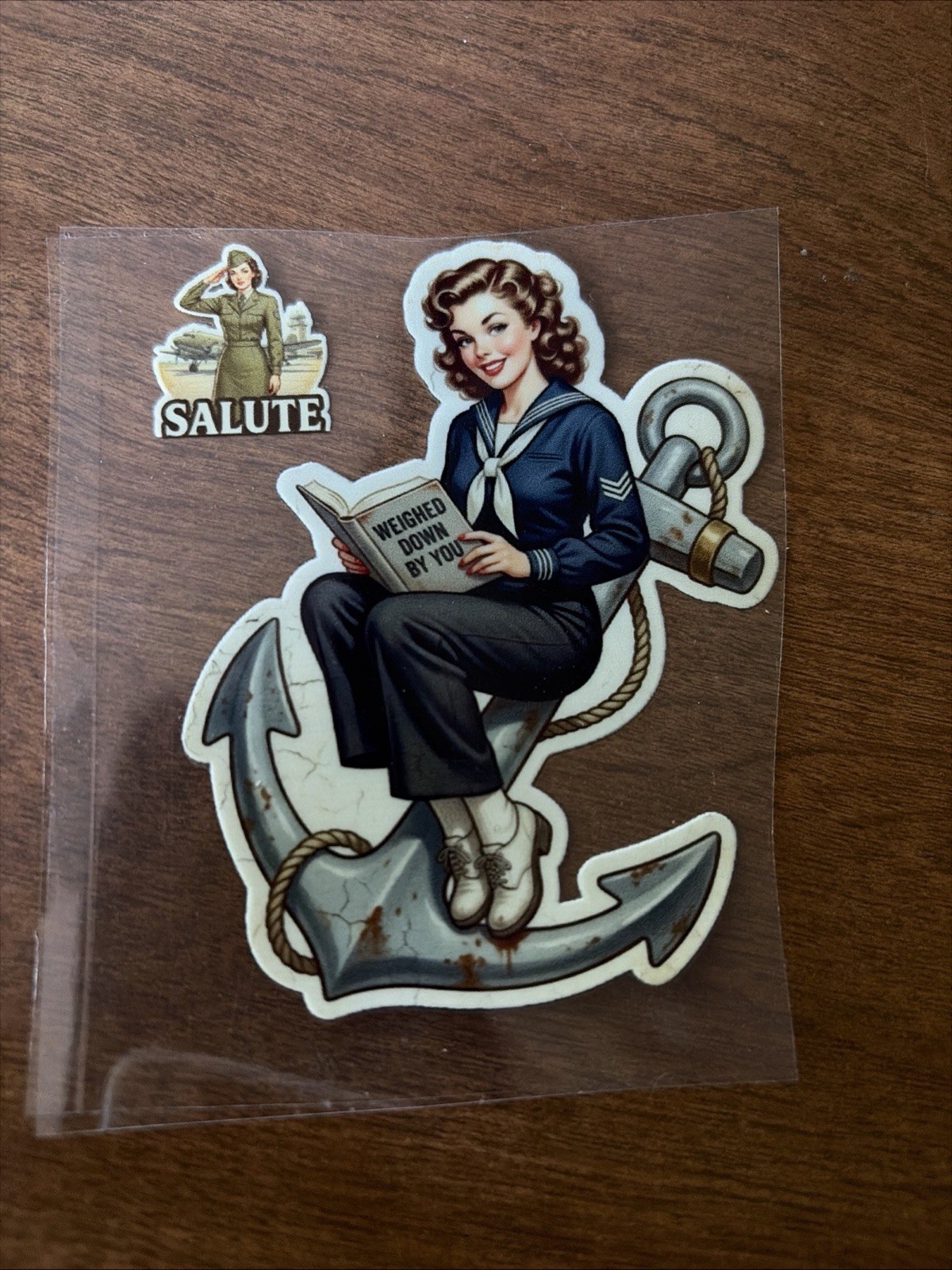 40 Pin Up Girls Decals Waterproof, Tear Resistant, Scratch Resistant Mi, Morale