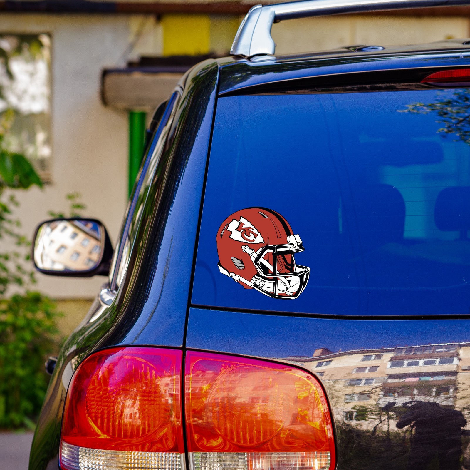 Kansas City Chiefs Helmet Sticker Logo Football Waterproof Vinyl Decal DieCut