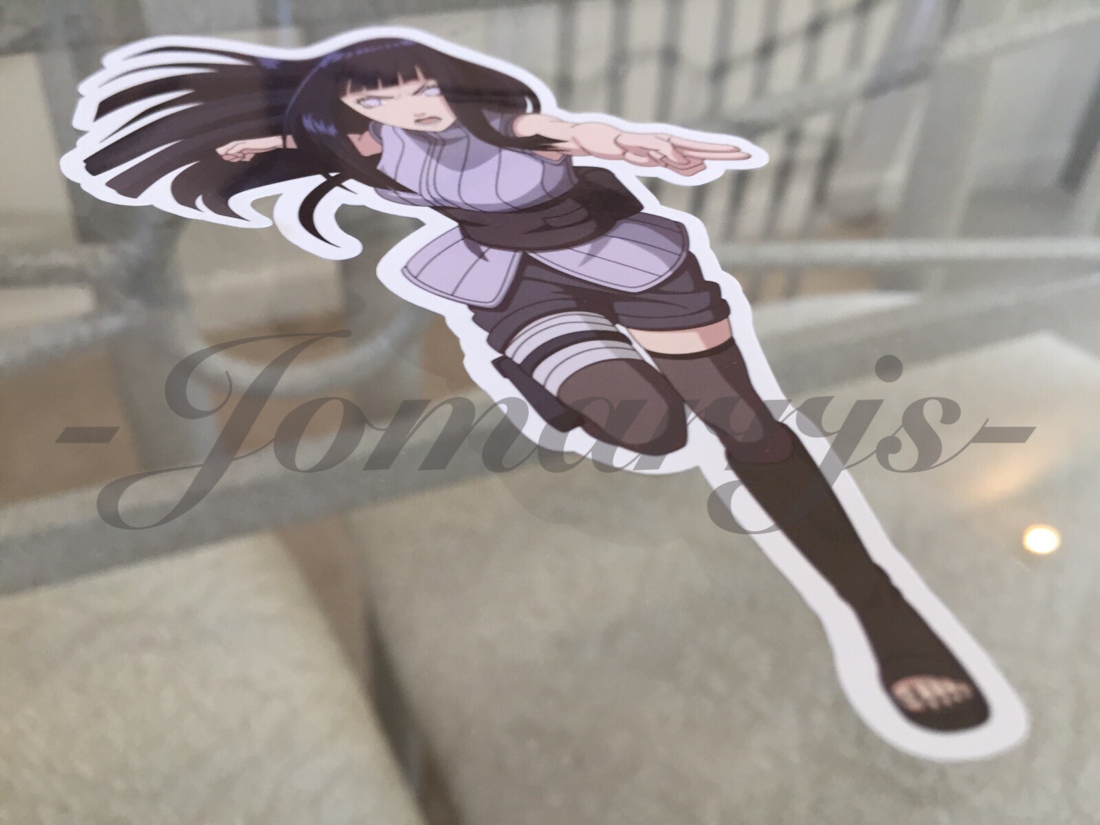 Naruto – Anime – Hinata Hyuga Sticker Decals Vinyl Sign Comic laptop surface