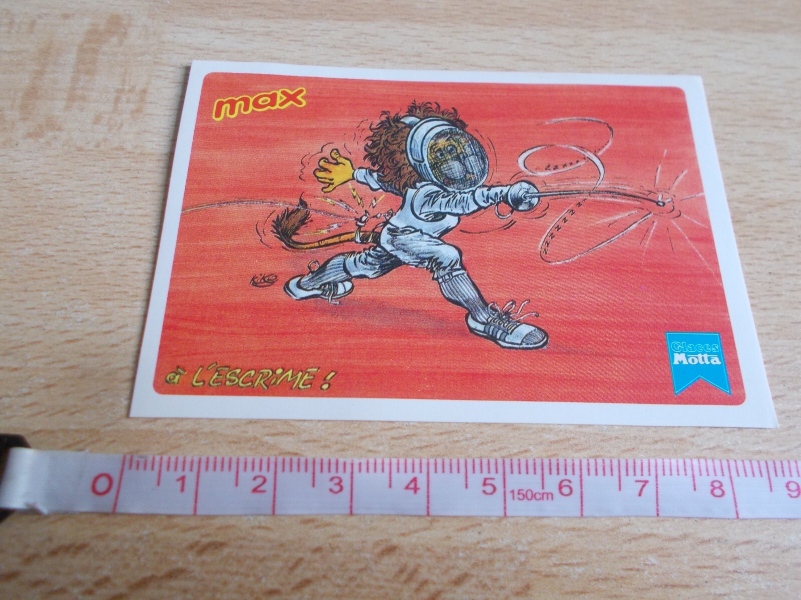 Sticker Glaces Motta – Max Aux Games Olympics – Fencing