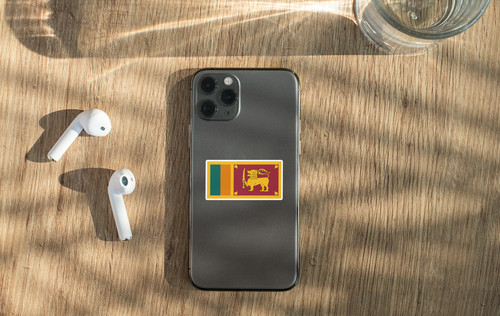 Sri Lanka Flag Sticker Decal