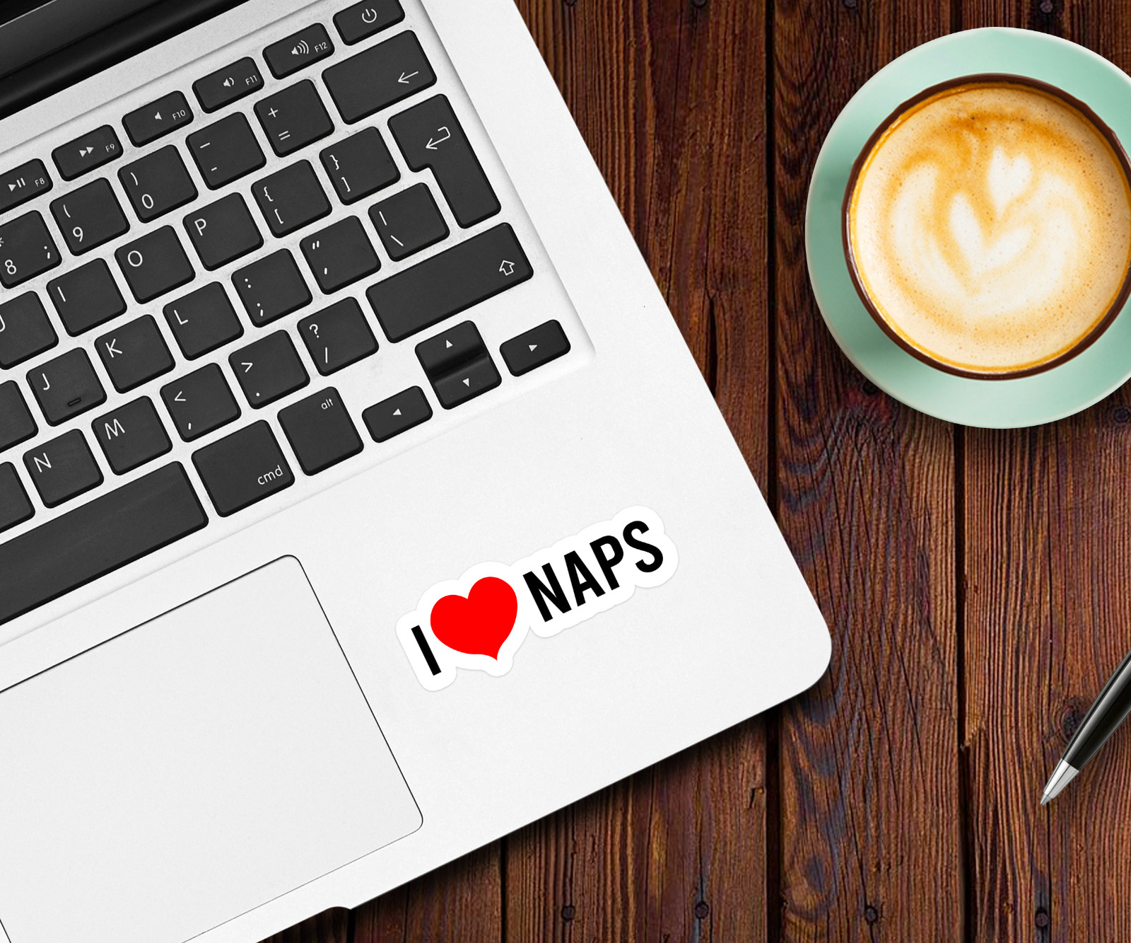 I Love Naps Vinyl Sticker – Funny Sleep Lover Decal