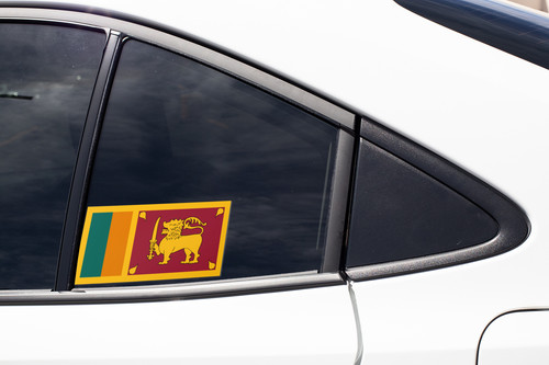 Sri Lanka Flag Sticker Decal