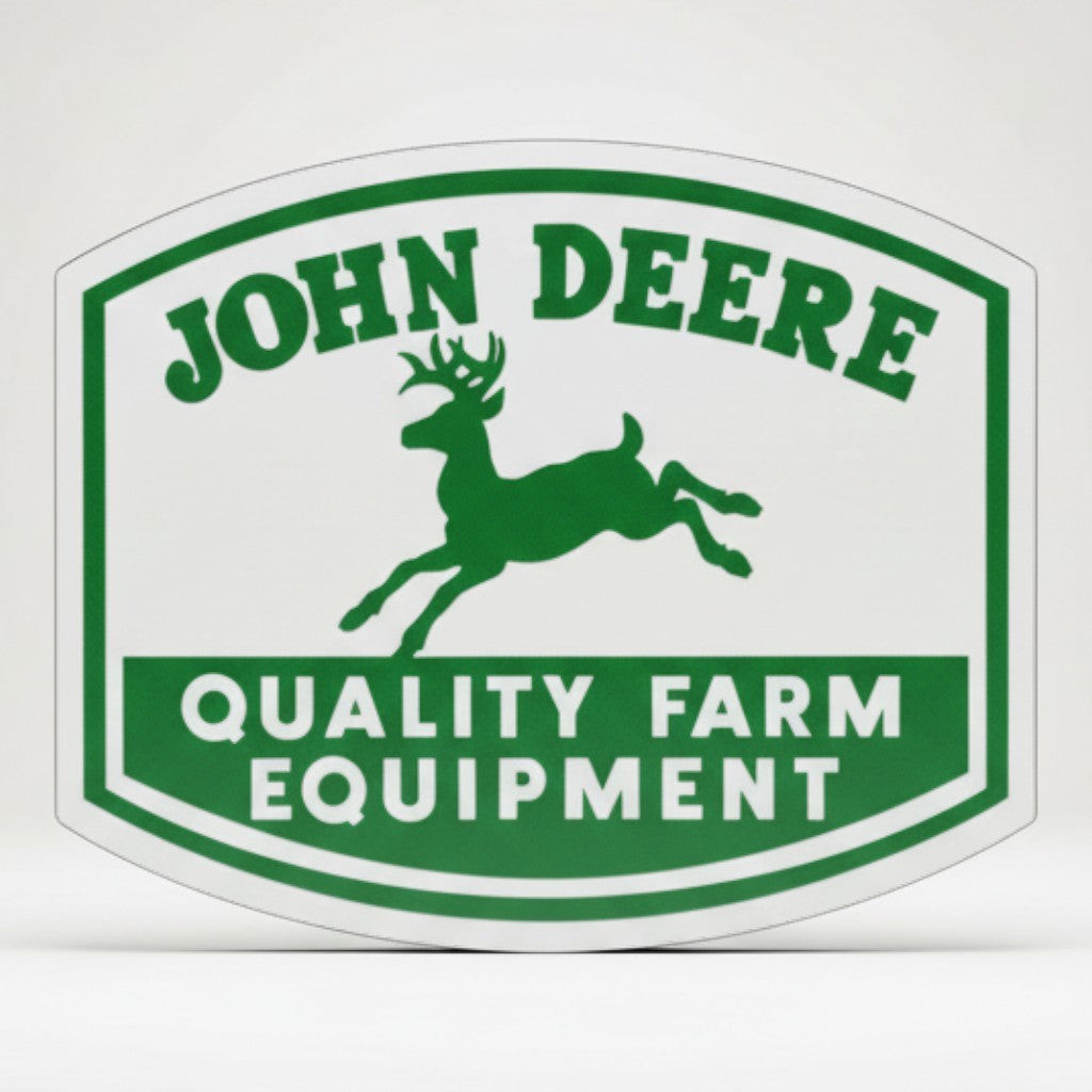 John Deere Quality Farm Equipment Metal Magnet