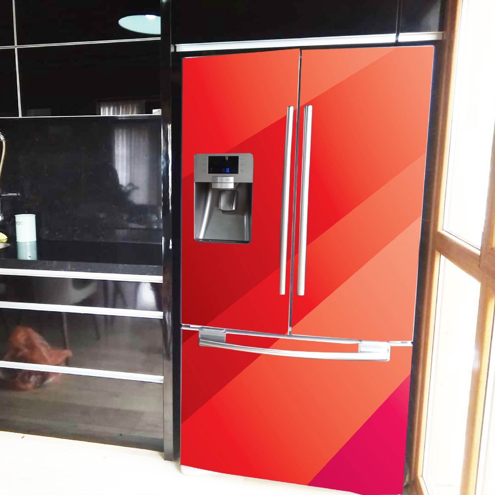 Fridge Wrap Cover Waterproof Appliance Vinyl