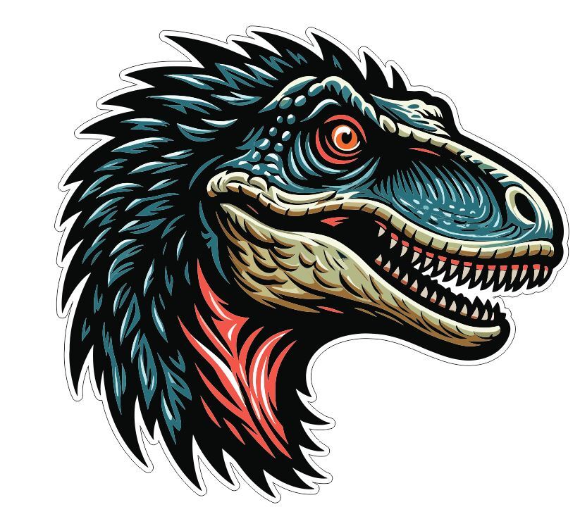 Dinosaur Sticker Stickers A166