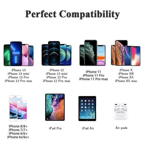 USB-C Braided 3 ft Cable For iPhone 14 13 12 11 Pro Max XS XR 8Plus Type C Cable