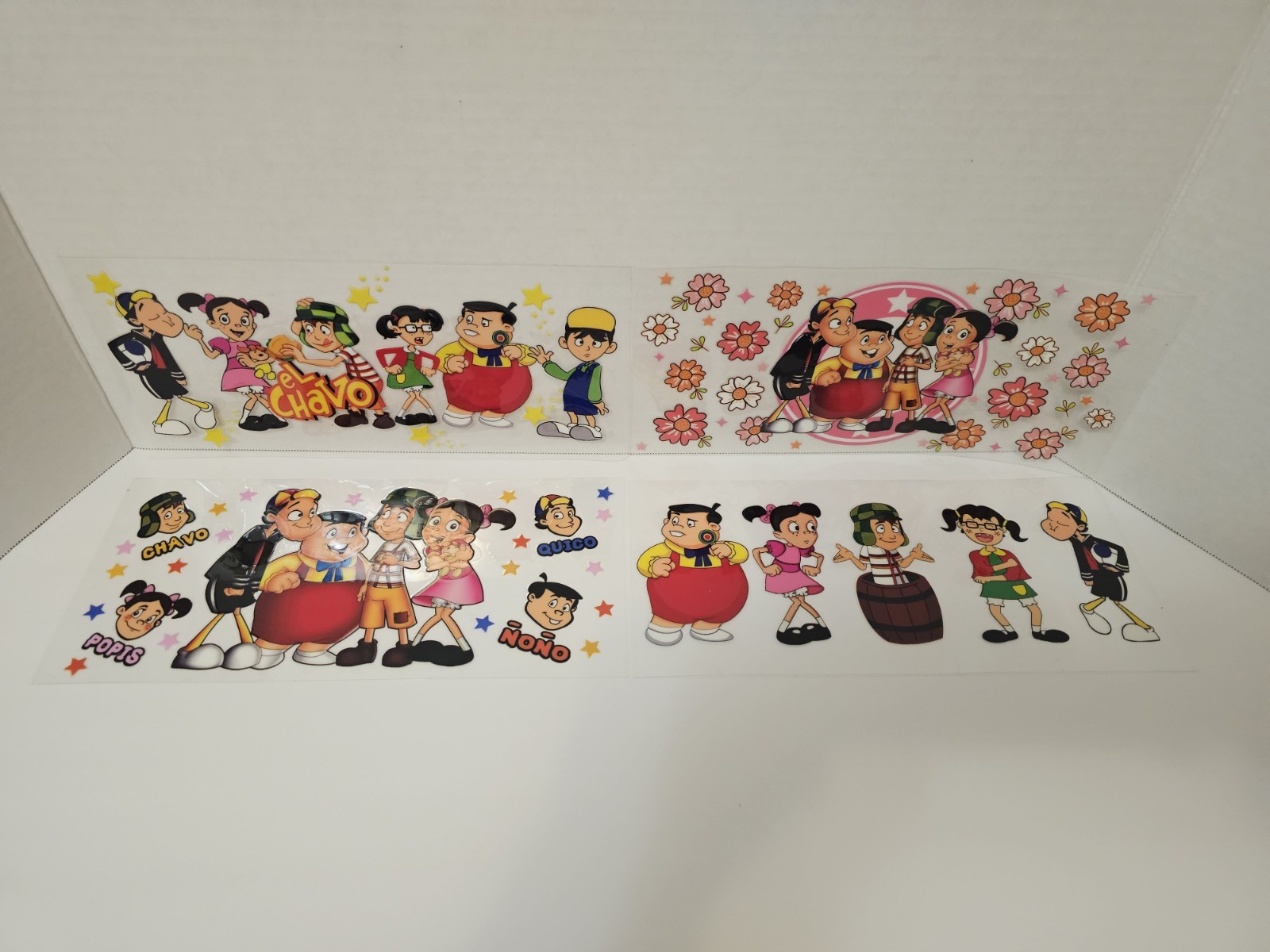 El Chavo Del Ocho Assorted Cup Wrap Transfer Decals
