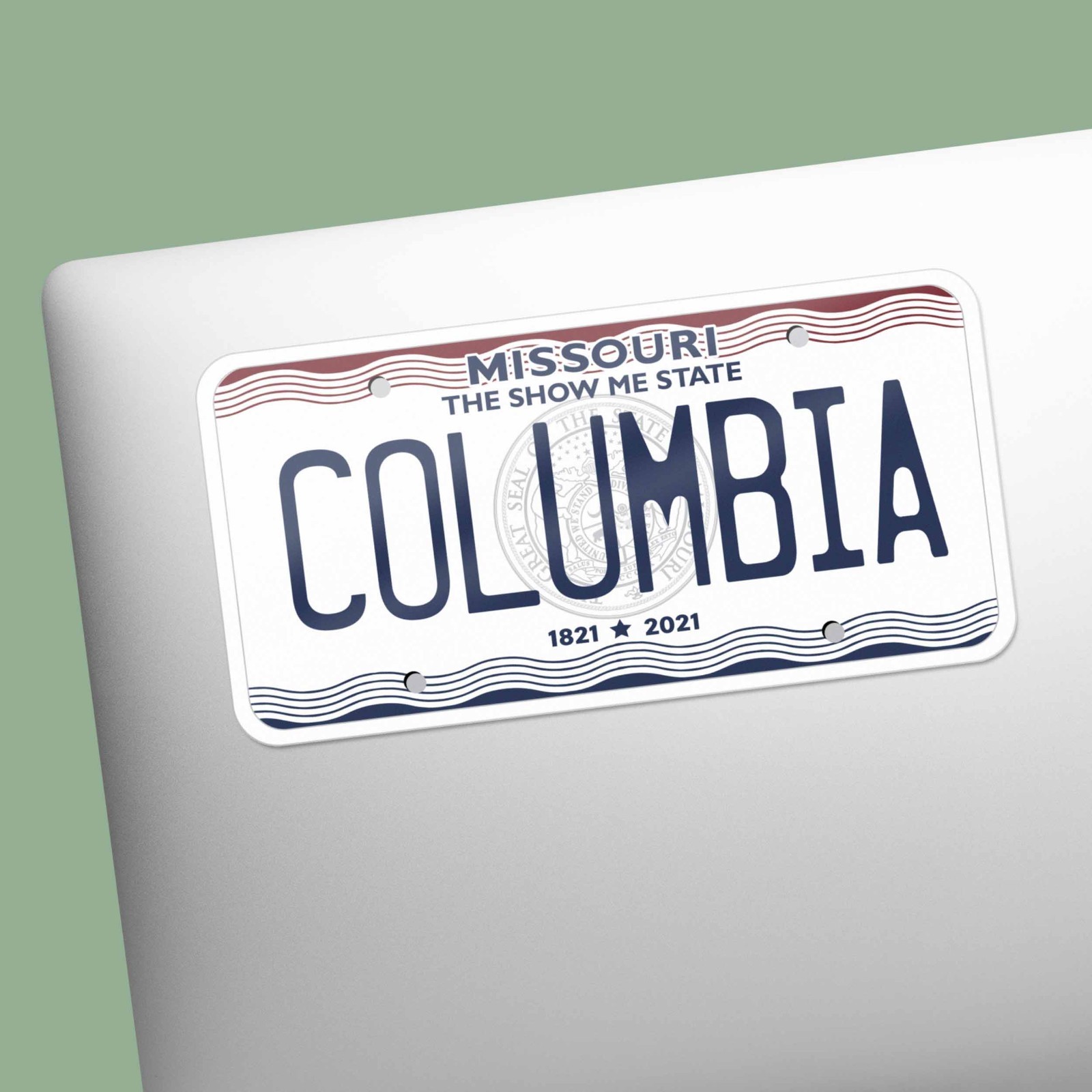 Missouri License Plate Sticker – Choose Your MO City