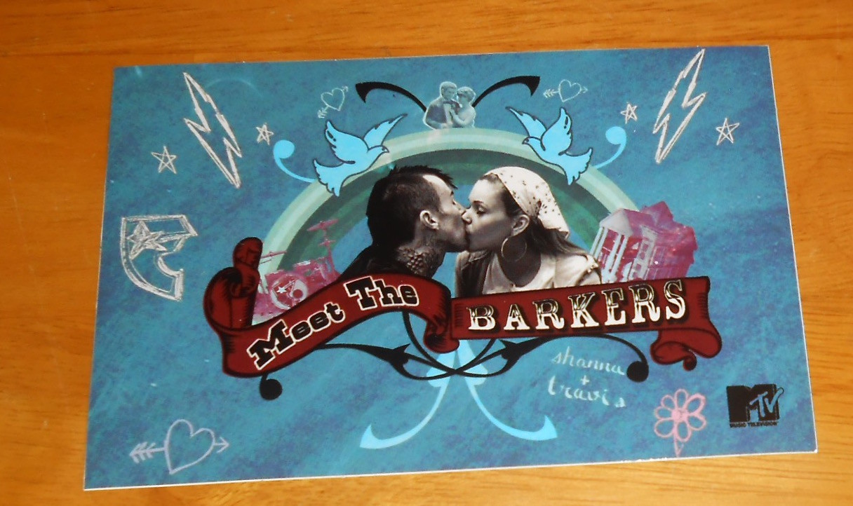 Meet the Bankers Shanna + Travis MTV Sticker Promo (rectangle) 6×4