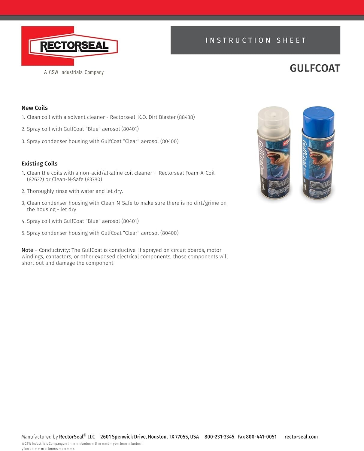 HVAC Coil Protector Spray Water Resistant Coil Coating Aerosol 12 oz