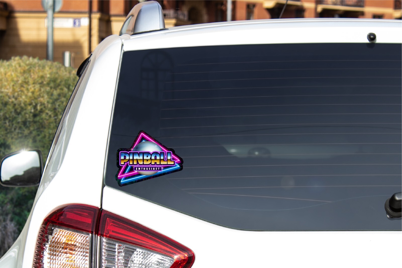 Pinball Enthusiast Retro Style Decal Sticker Pin Ball Arcade 80s Game Throw Back