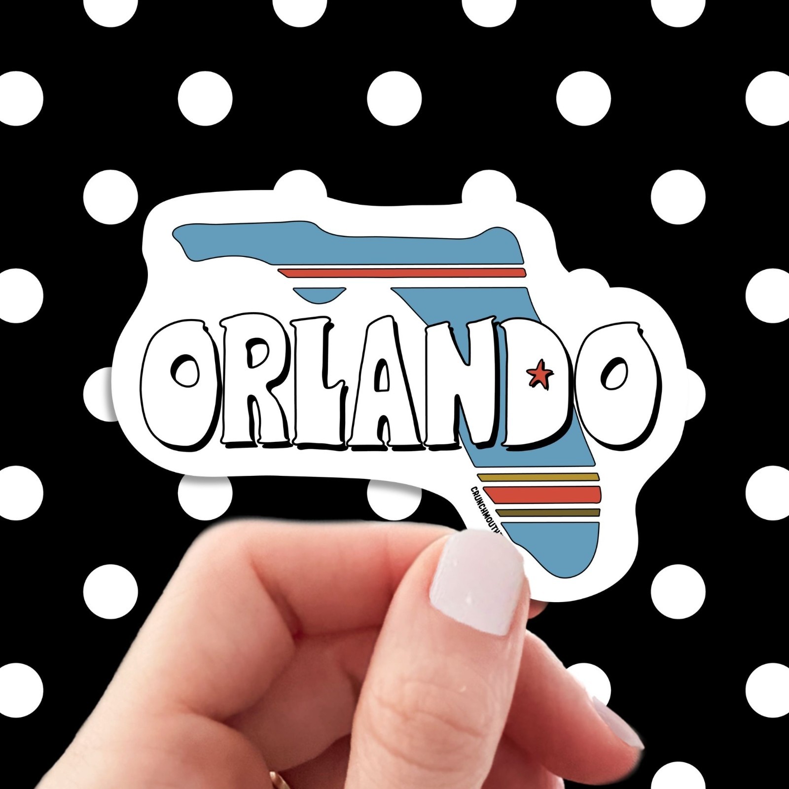 Orlando Sticker | Laptop Decal | Florida | Orlando FL | VARIATIONS AVAILABLE