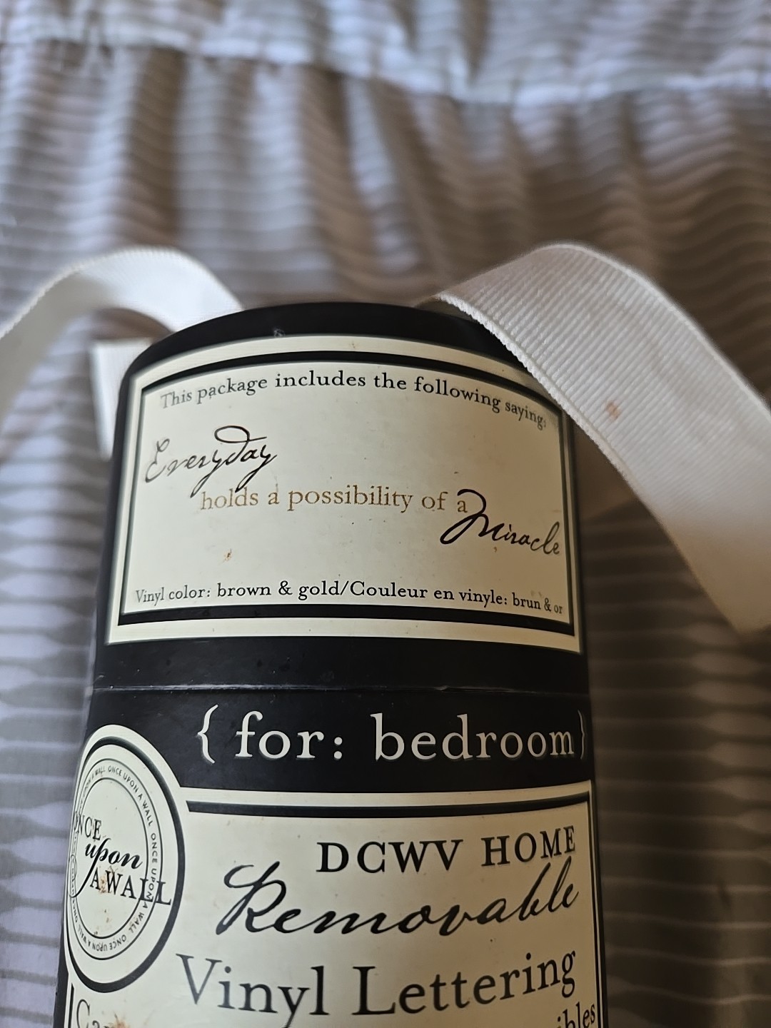 DCWV Home Removable Vinyl Wall Lettering B58