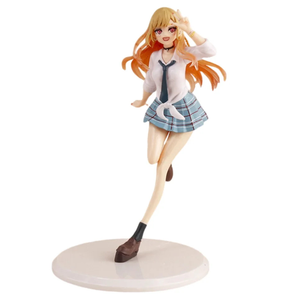 18cm My Dress-Up Anime Figure Black Maid Outfit Kitagawa Marin Action Model Toy