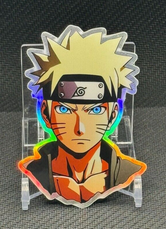 Naruto Sticker – Holographic Laminated Sticker – Anime
