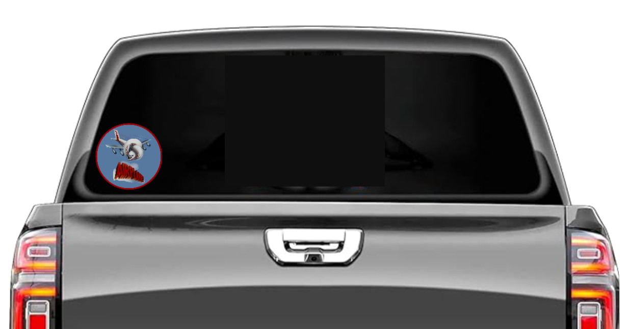 Movie – Airplane "1980"- 4" Vinyl Decal Sticker Car Laptop Cooler Truck Smoker