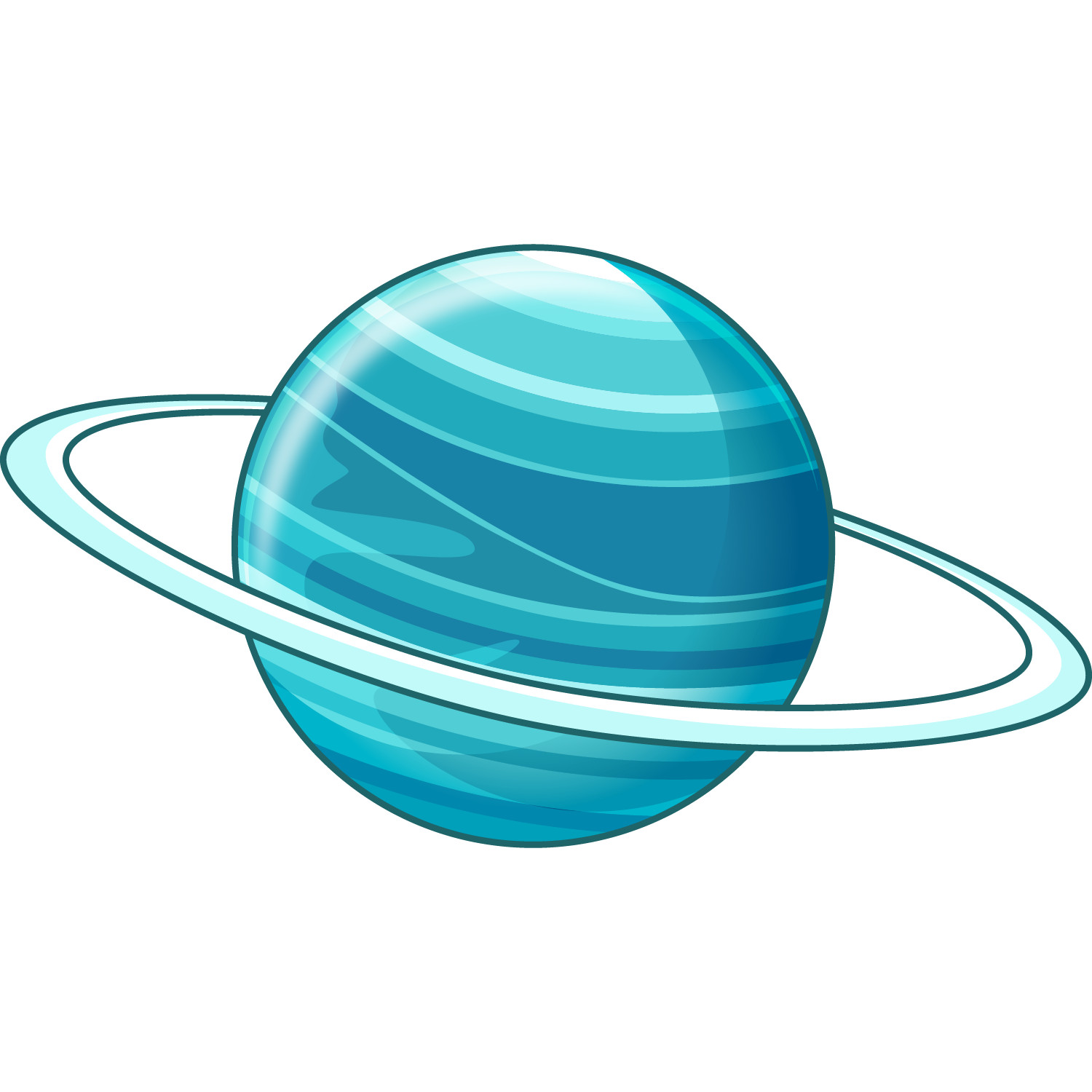 Solar System Planet Stickers 4in Vinyl Waterproof Decals Choose Single or Set