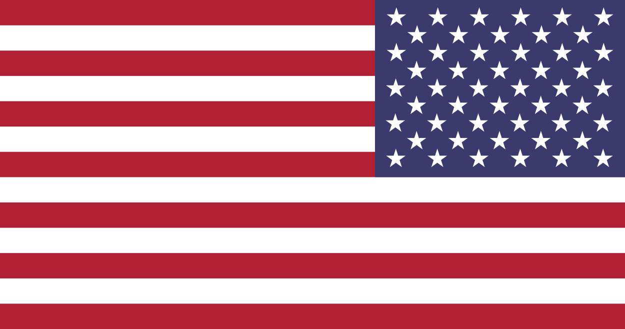 USA United States Reverse Country Flag Vinyl Decal Sticker Car Truck Bumper Mug