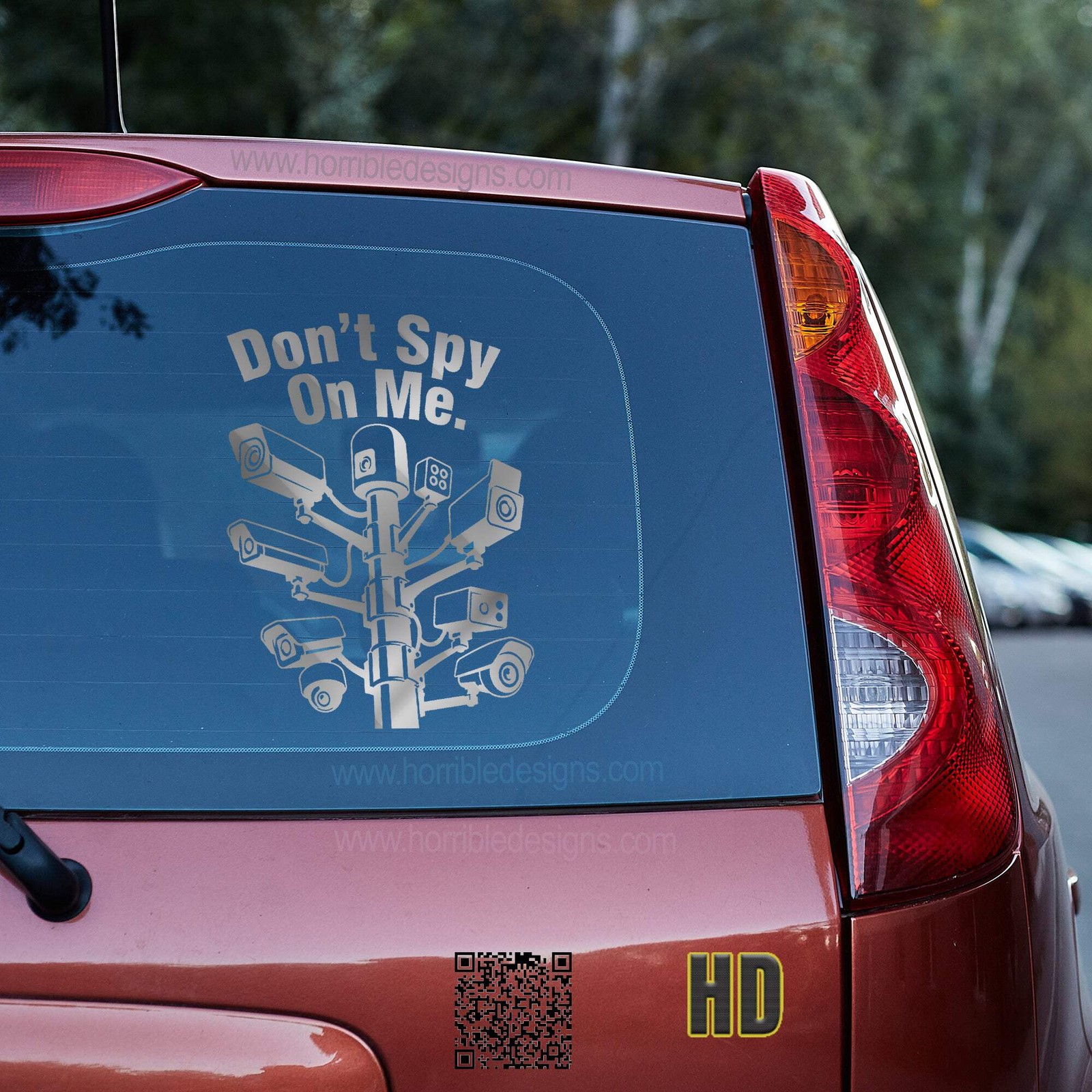 Don't Spy On Me Vinyl decal car truck window van liberty first 4th amendment