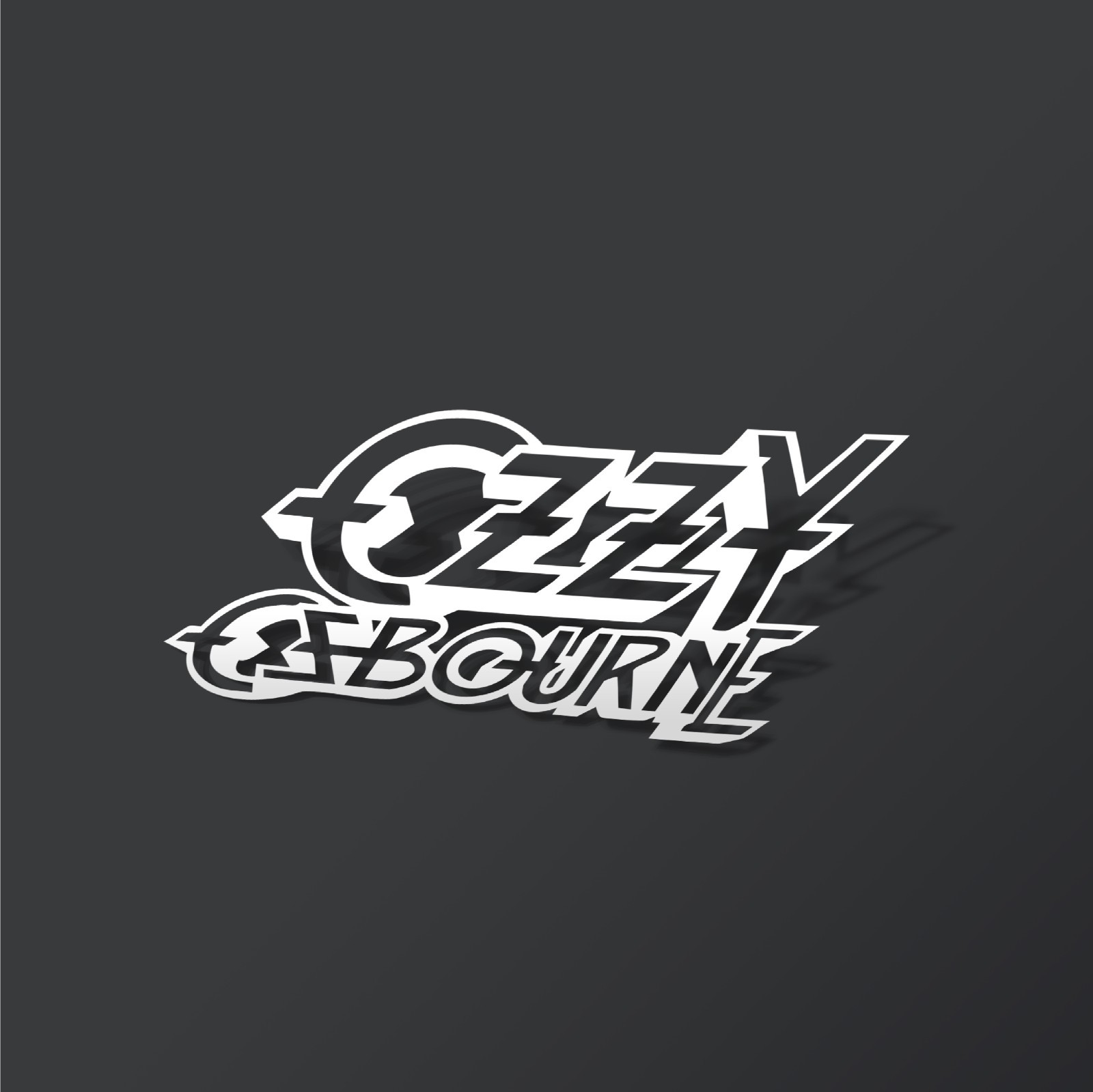 Ozzy Osbourne Logo – Rock Band Car Window Vinyl Decal Sticker | Premium Quality