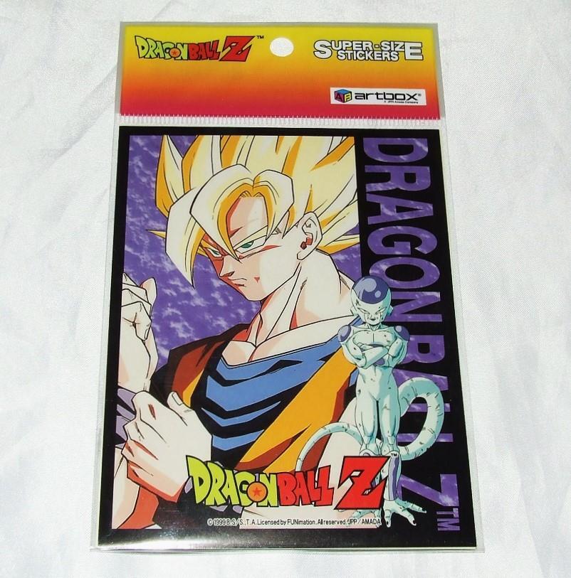 Dragon Ball Z Super Size Sticker Pack #2 Anime 1999