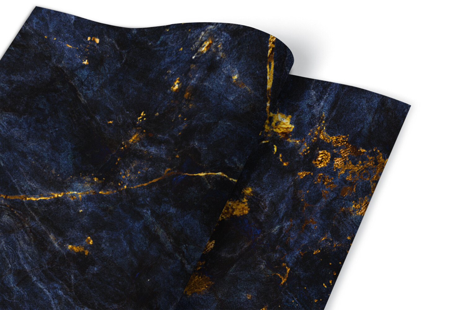 Sticky Back Plastic Self Adhesive Film Wrap Sticker Blue marble 100×50