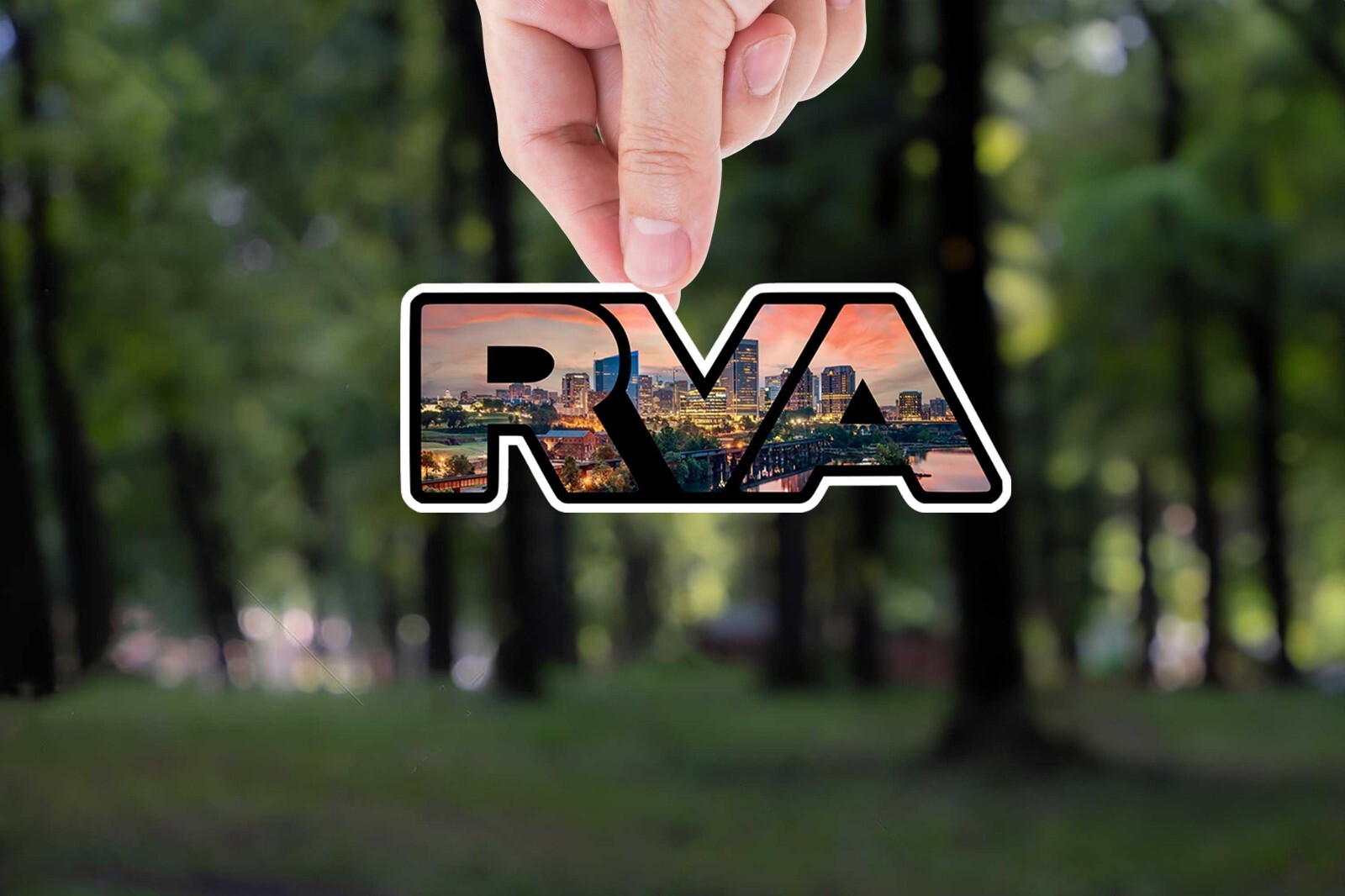 RVA Vinyl Sticker | Vinyl Die Cut Decal | Car Decal | Richmond | Virginia