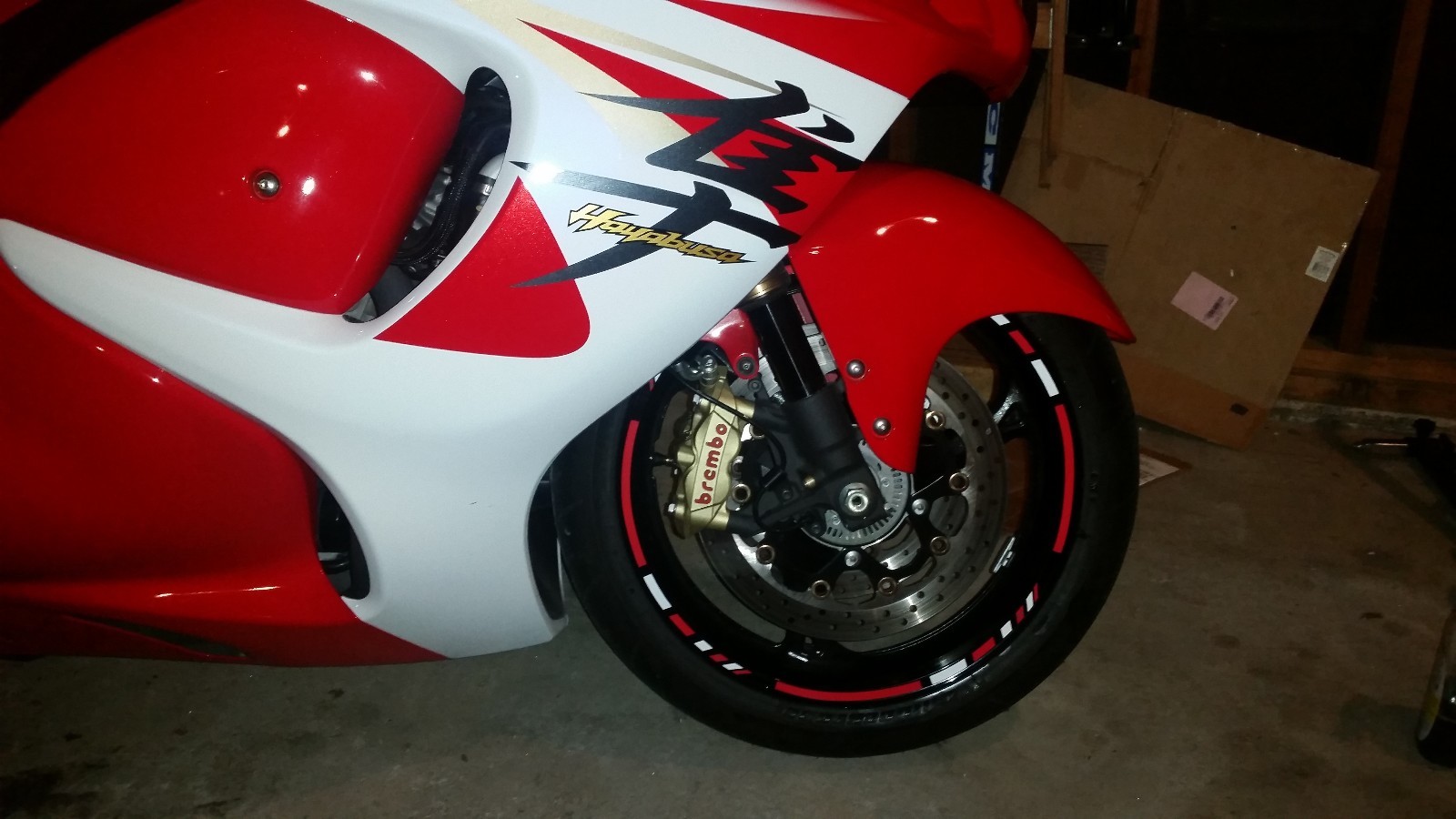 17" MOTORCYCLE RIM STRIPES WHEEL DECALS TAPE STICKERS HONDA CBR 1000RR FIREBLADE