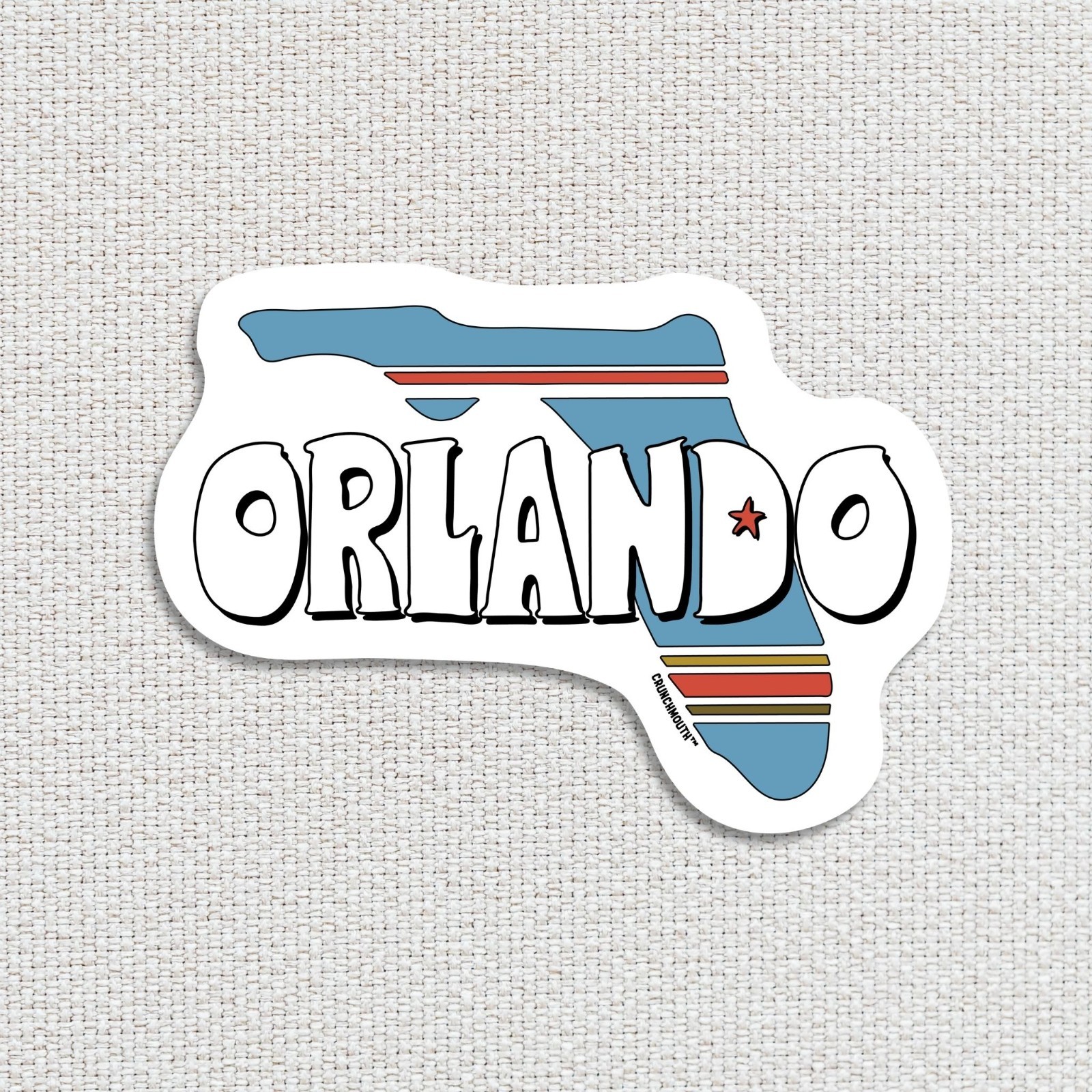 Orlando Sticker | Laptop Decal | Florida | Orlando FL | VARIATIONS AVAILABLE
