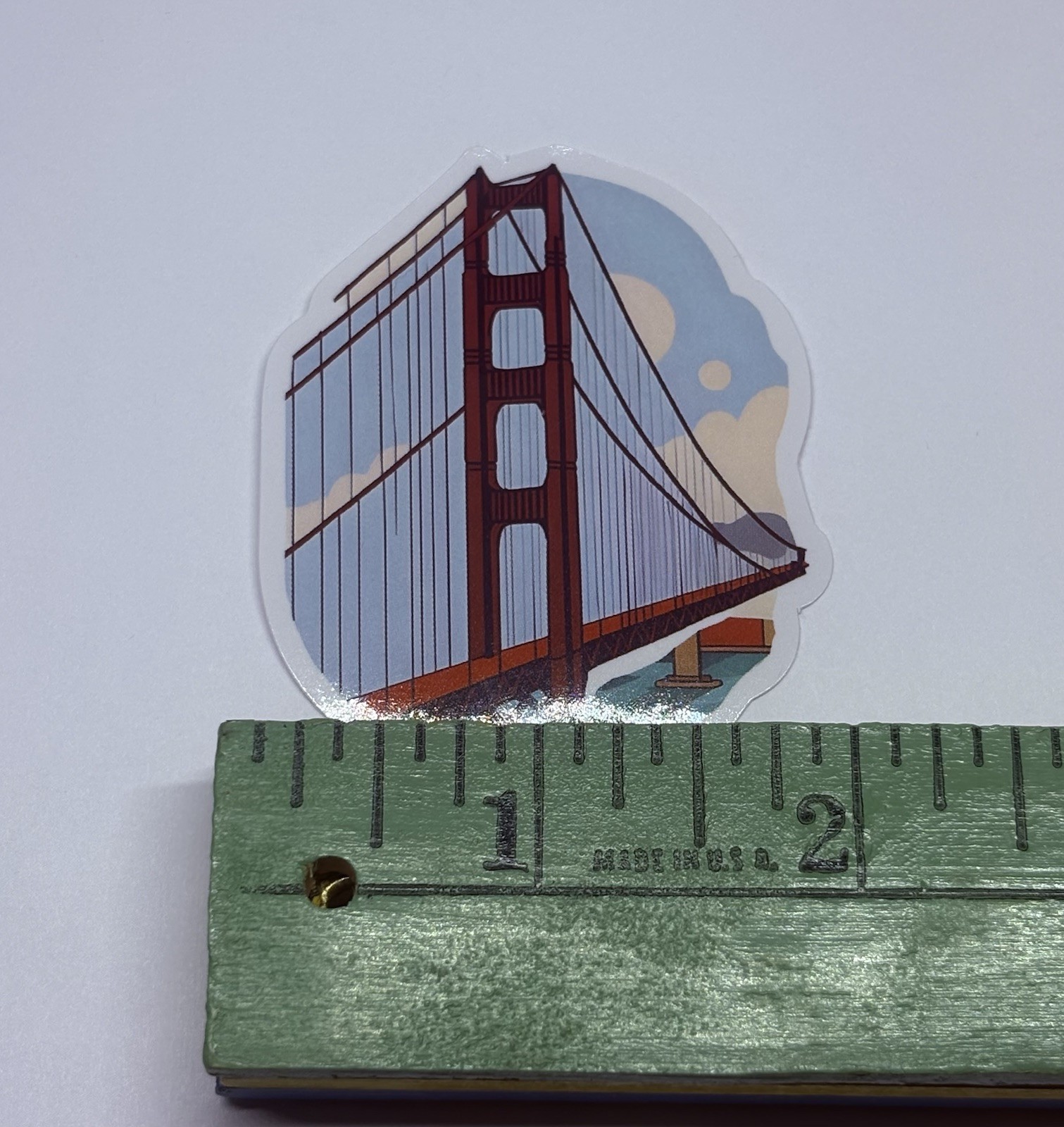 Golden Gate Bridge Sticker City Travel Art Decal Vinyl Country Souvenir Tc9
