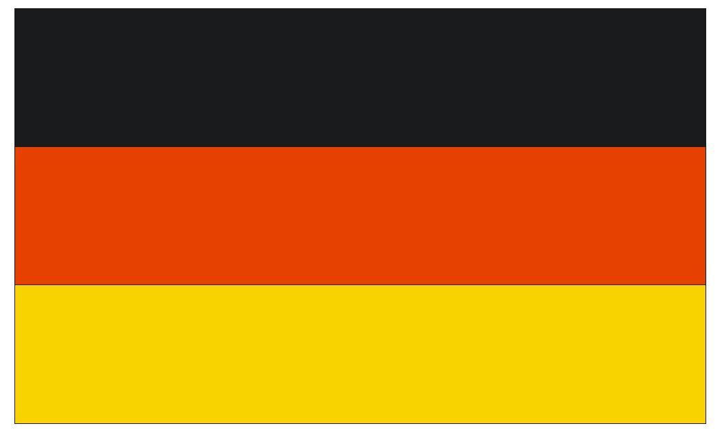 Germany International Flag Sticker Decal F190