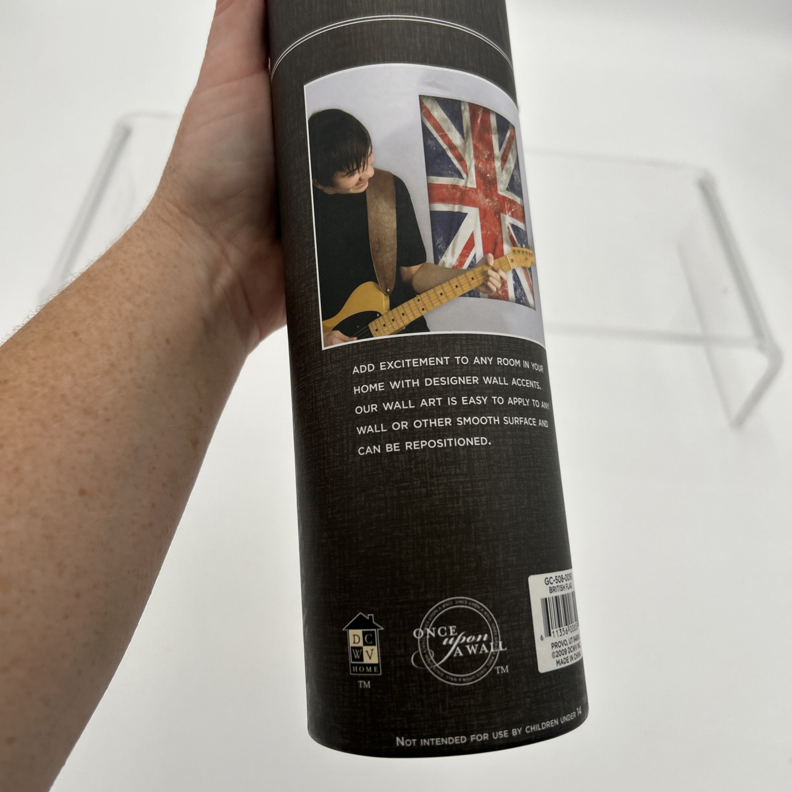 Wall Designer Accents UK British Flag Union Jack Approximately 27.5" x 19.5"