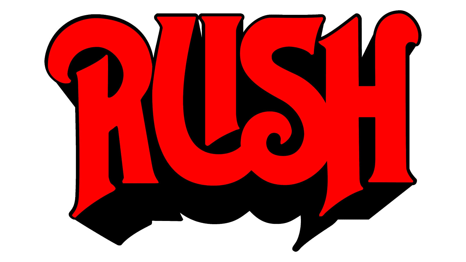 Rush Logo Die Cut Laminated Vinyl Sticker/Decal