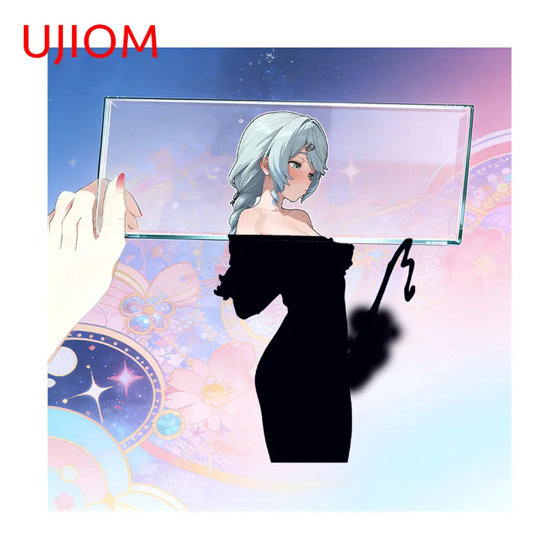 UJIOM Futanari Und Panzer Wall Sticker Personality Ai Girl Decal For Baby Room