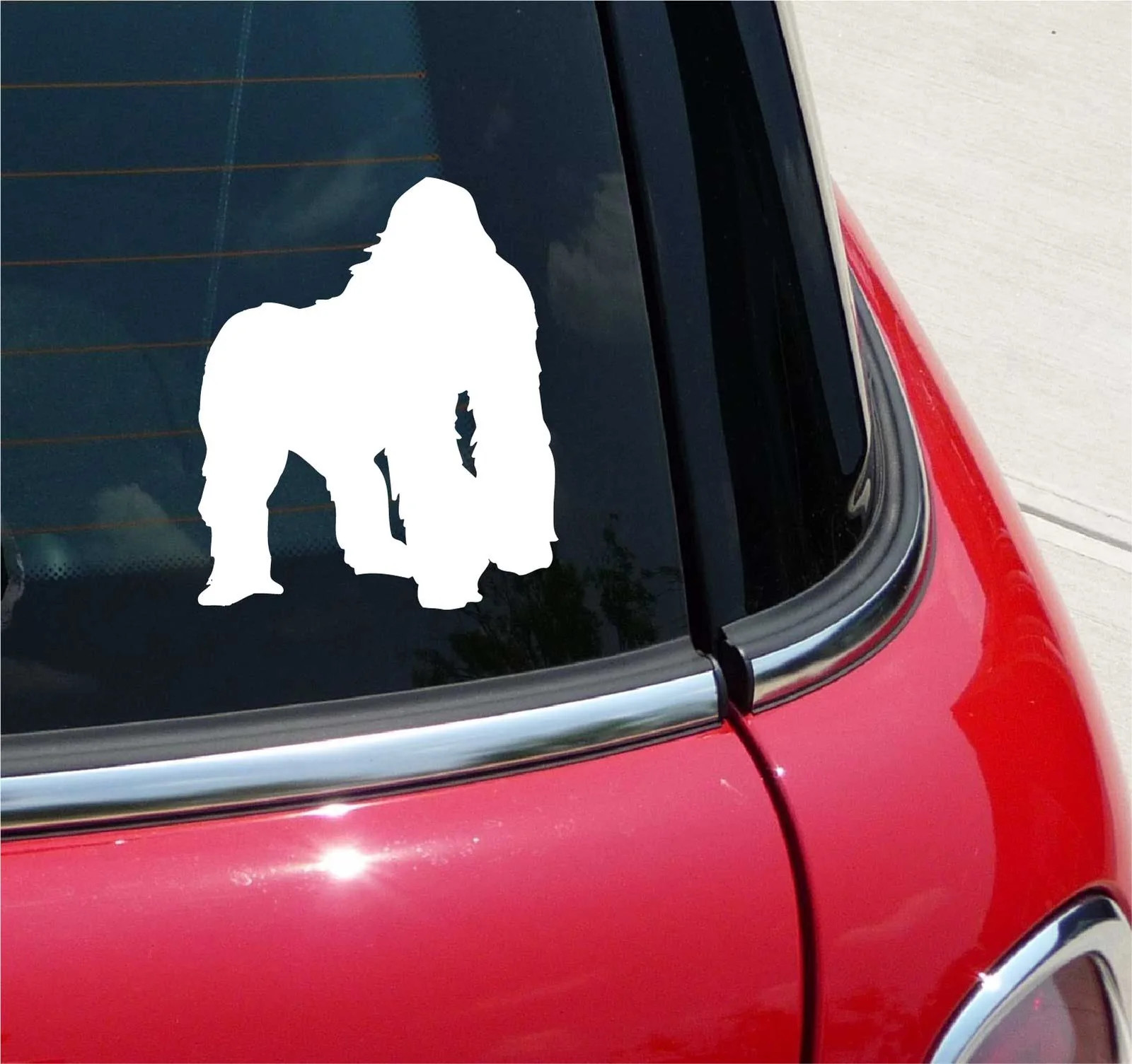 GORILLA APE GORILLAS MONKEY GRAPHIC DECAL STICKER ART CAR WALL DECOR
