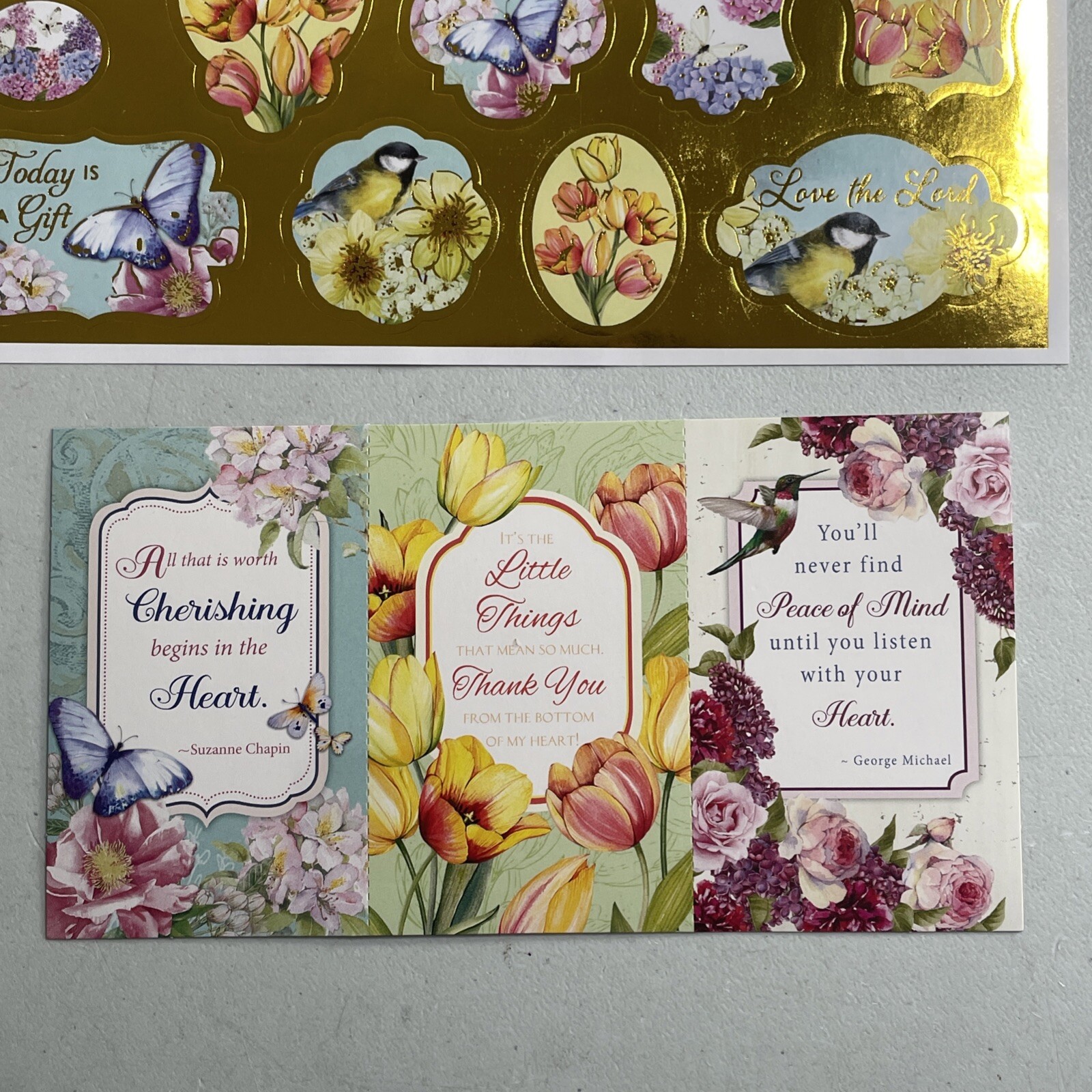 Boys Town 2024 Stickers Sheet – Celebrate Cherish Today Gift + To/From Tags