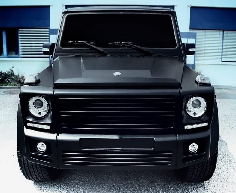 Satin Black Adhesive Vinyl Wrap Film 6ft x 5ft – Unlimited Vehicle Customization