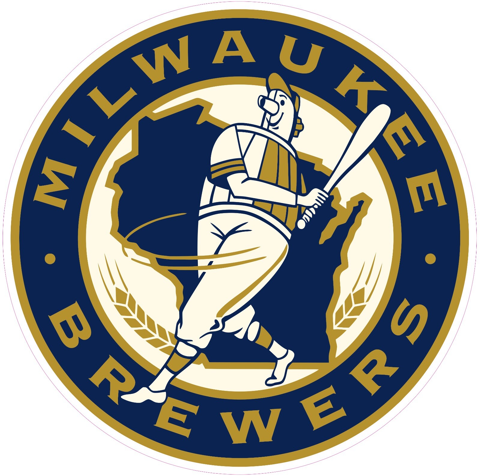 Milwaukee Brewers Vinyl Decal Sticker Car Truck Bumper Tumbler Mug