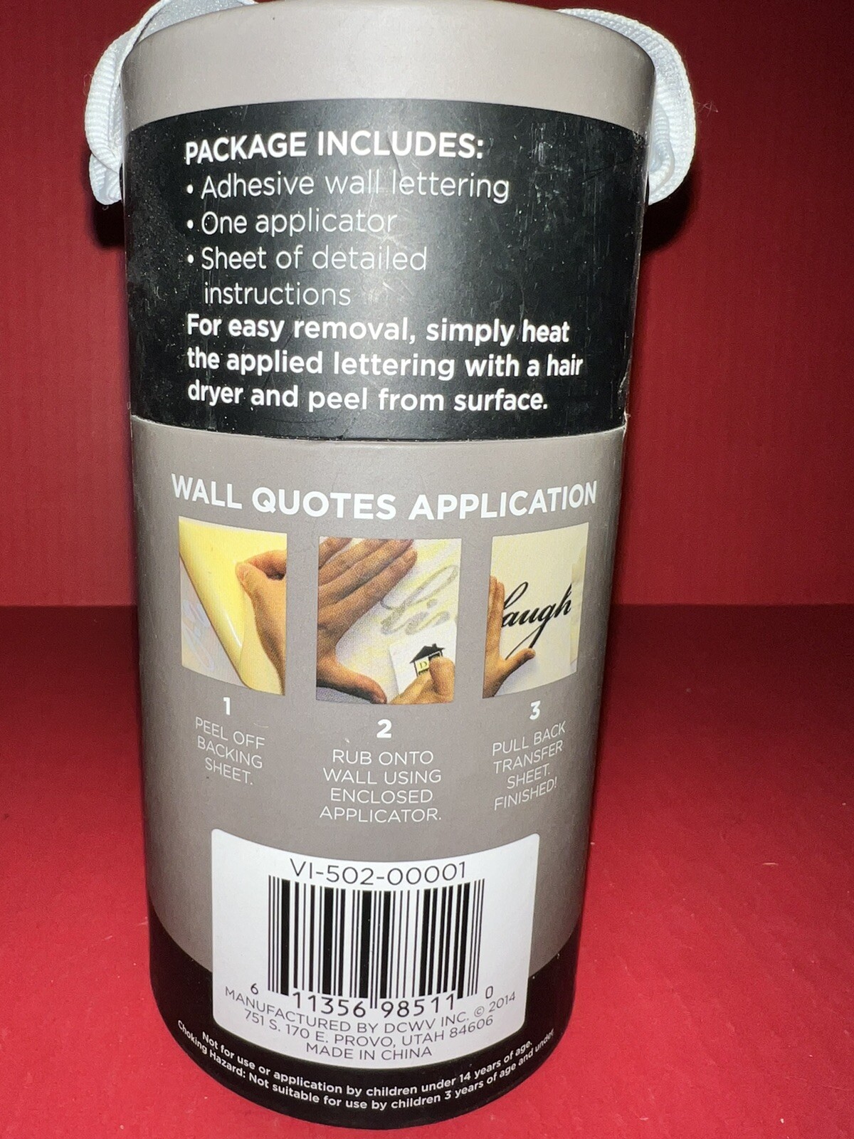 Designer Adhesive Wall Lettering Quote May all who Enter as Guests Leave Friends