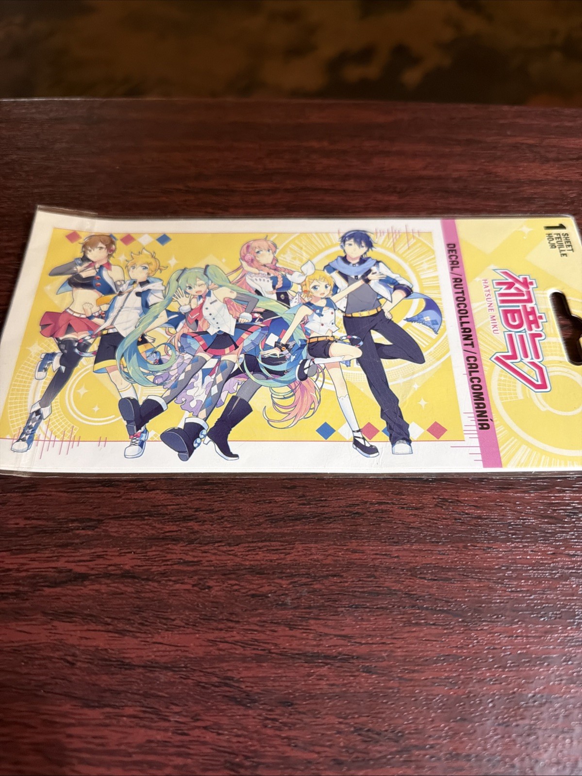 SANDYLION HATSUNE MIKU Decals by Trends International – NEW!