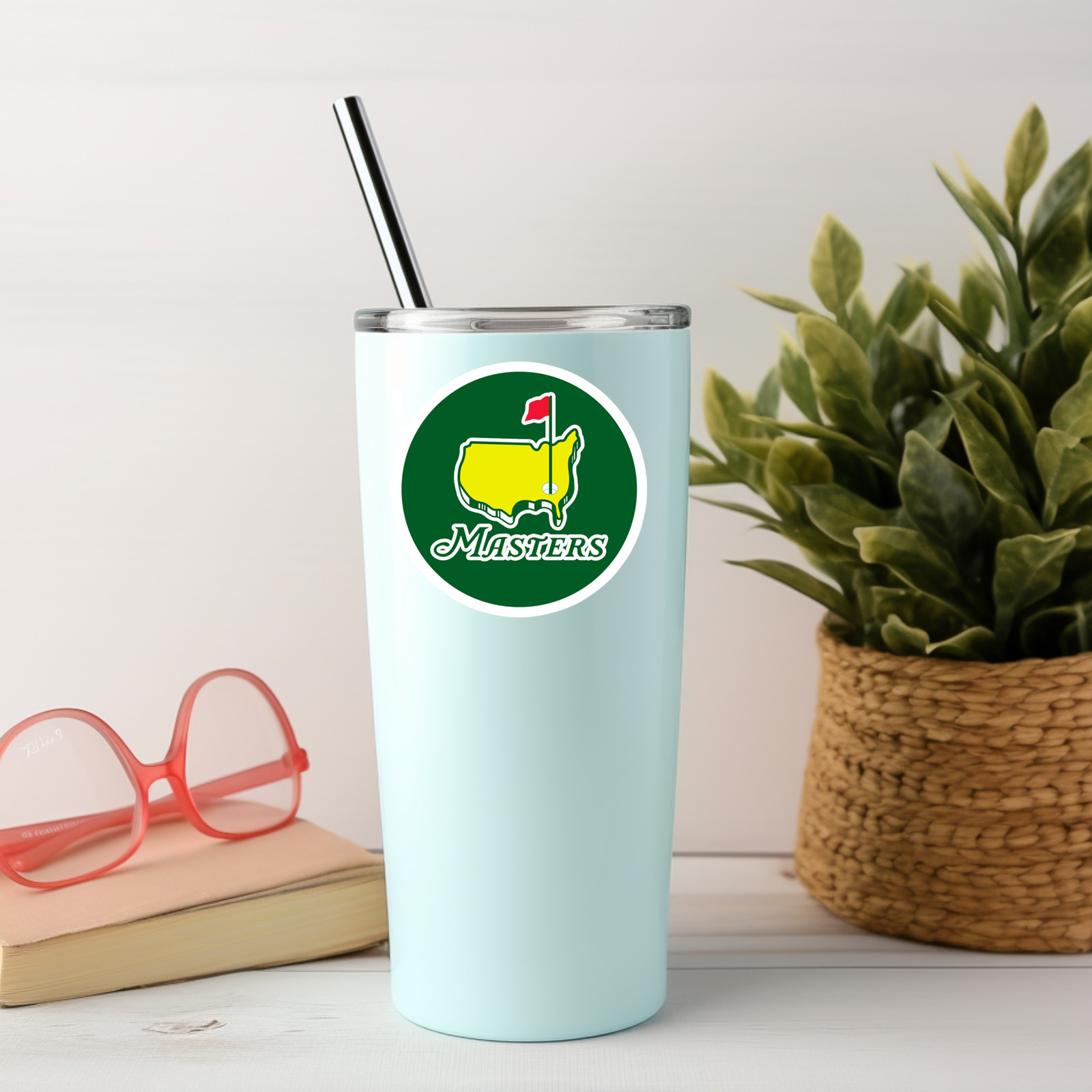 NEW- Golf Lover Sticker Masters Golf Decal -Indoor Sticker for Tumbler Laptop