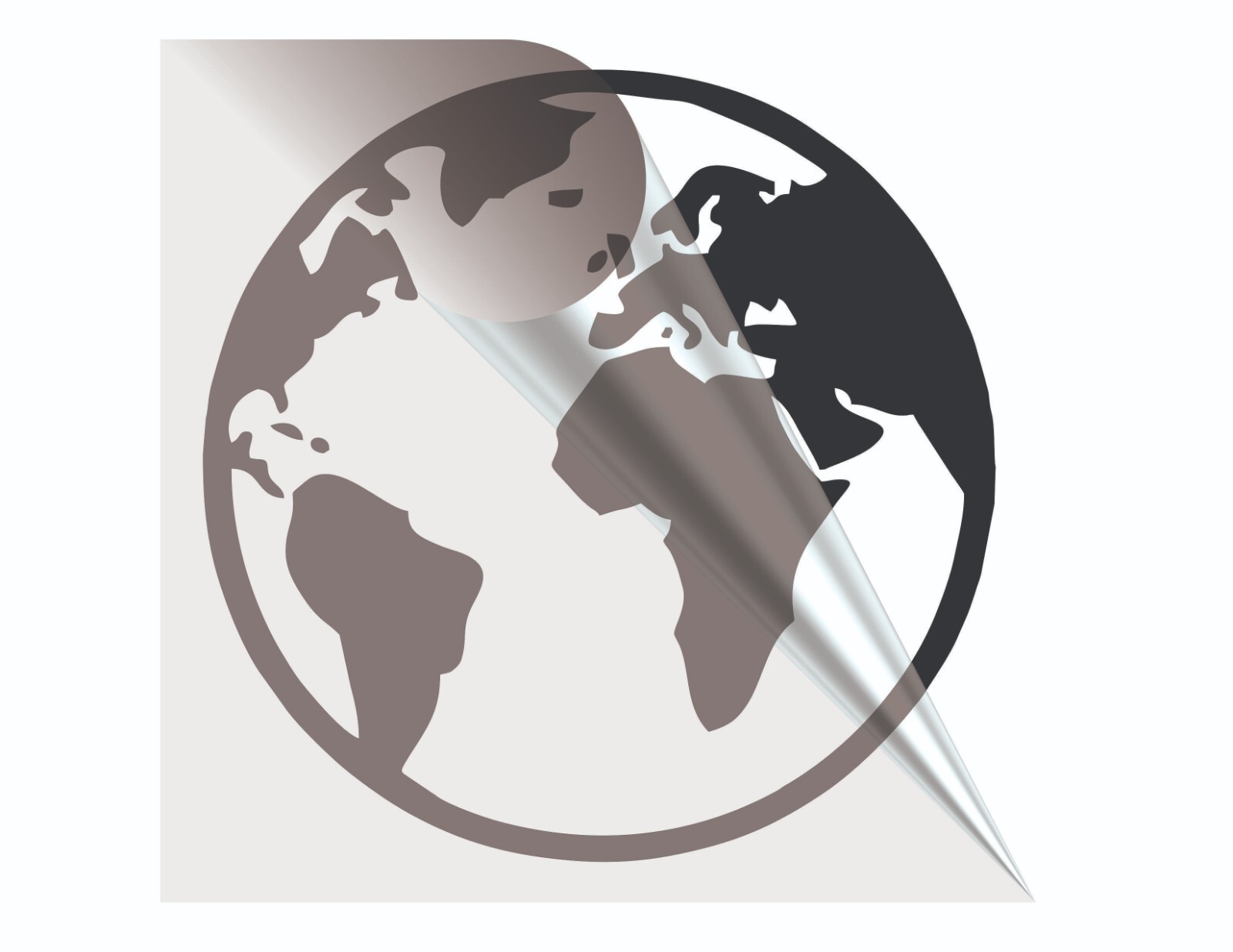 Earth Globe Vinyl Decal Sticker – Multiple Sizes & 35+ Colors | Planet Earth Car